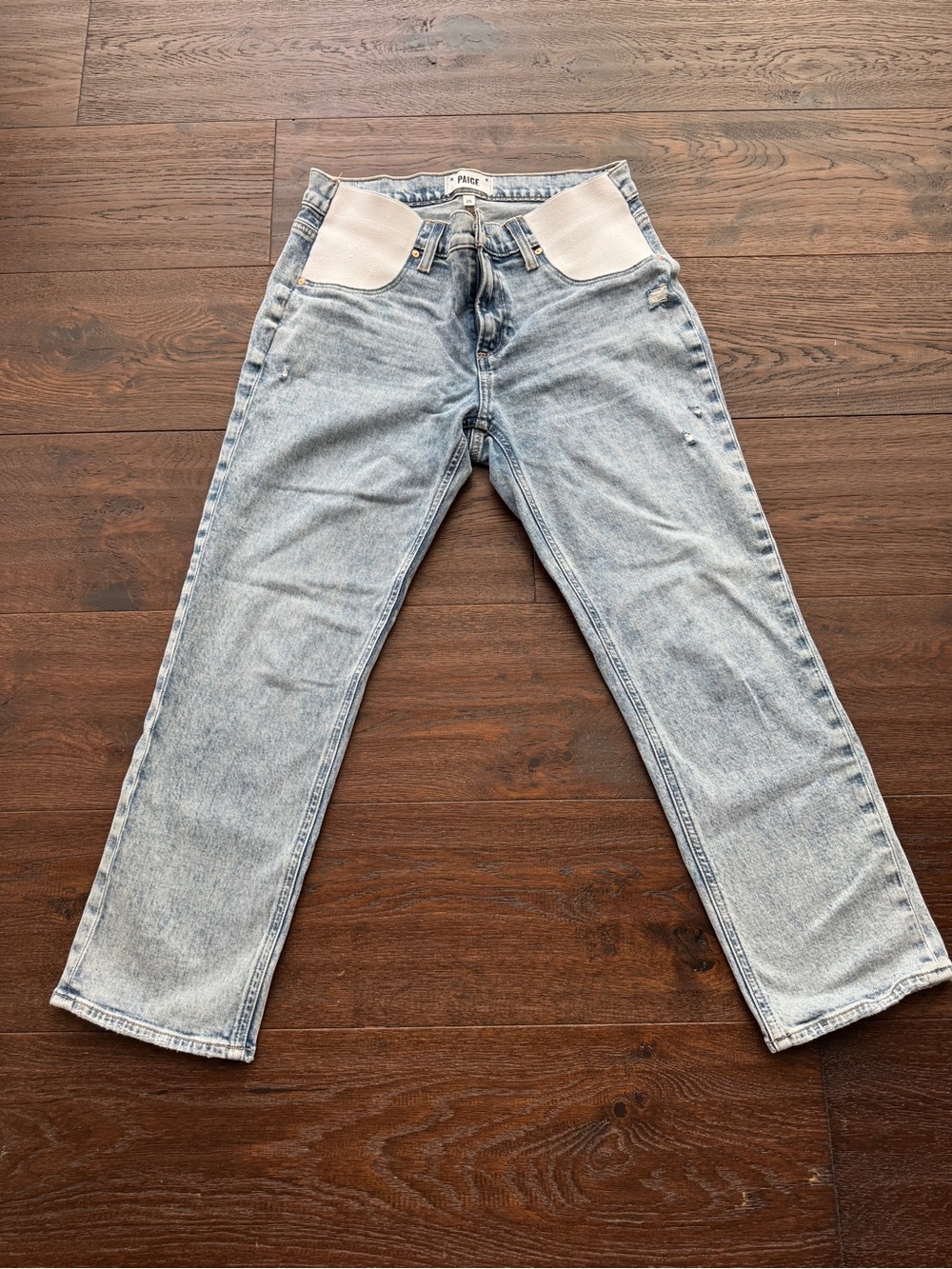 PAIGE Maternity Jeans - Straight Leg
